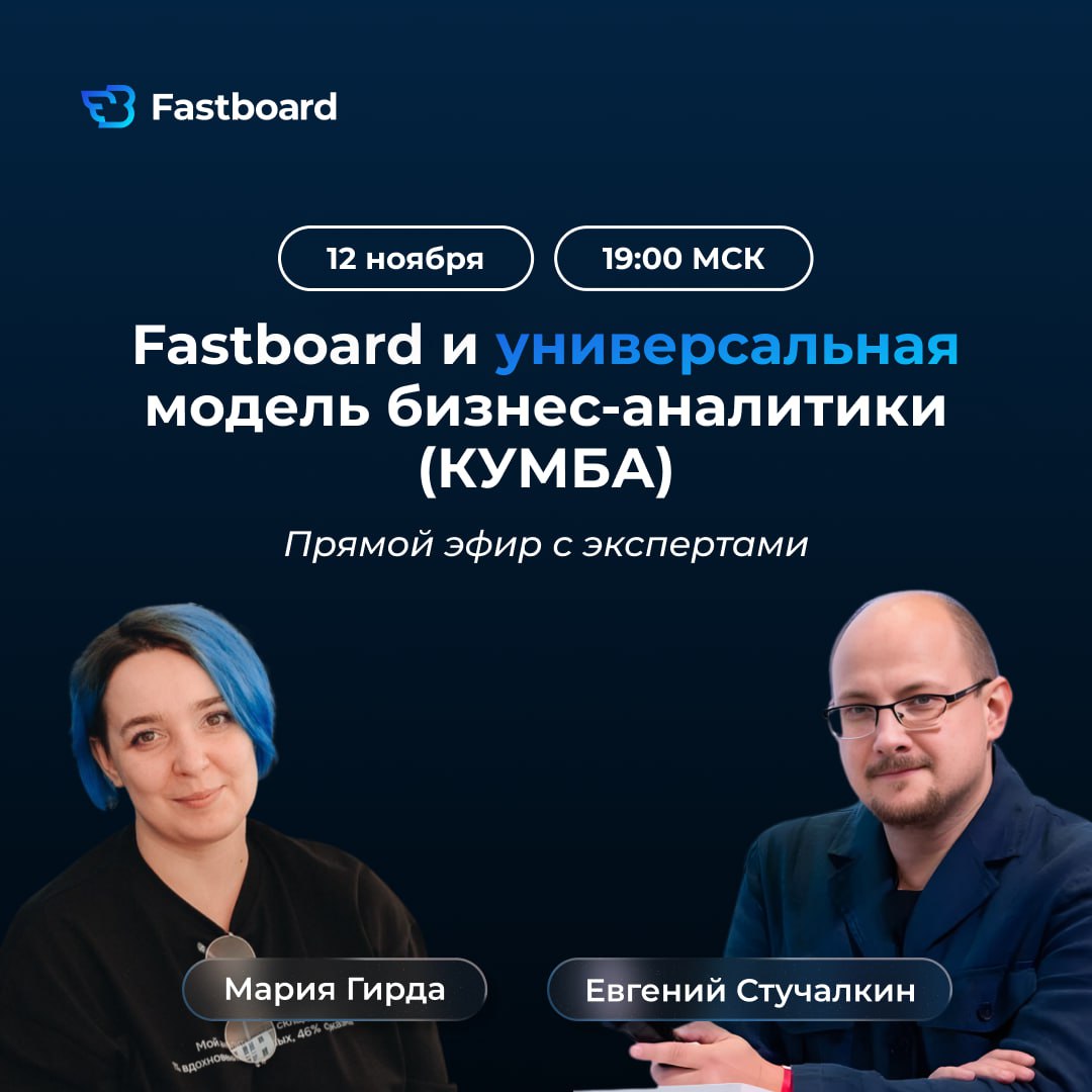Fastboard и универсальная модель бизнес-аналитики (КУМБА)